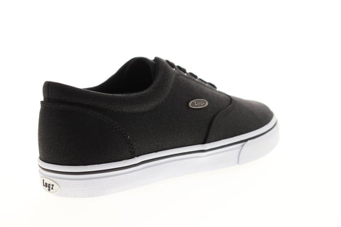 Lugz Vet CC MVETCCC-060 Mens Black Canvas Low Top Lifestyle Sneakers Shoes