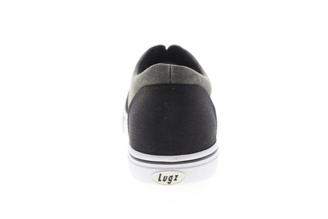 Lugz Vet MM MVETMMC-060 Mens Black Canvas Lace Up Lifestyle Sneakers Shoes