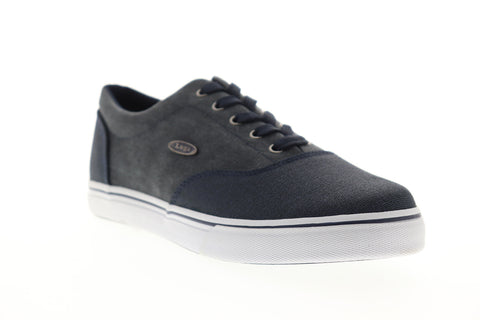 Lugz Vet MM MVETMMC-411 Mens Blue Canvas Low Top Lifestyle Sneakers Shoes