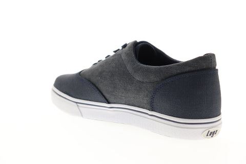 Lugz Vet MM MVETMMC-411 Mens Blue Canvas Low Top Lifestyle Sneakers Shoes