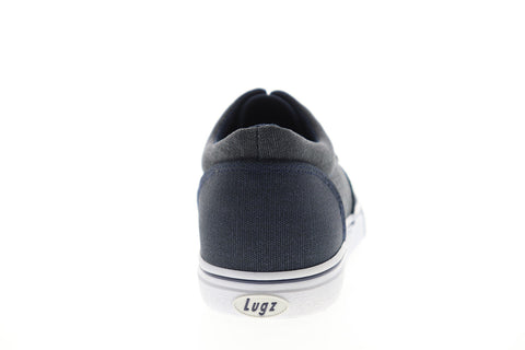 Lugz Vet MM MVETMMC-411 Mens Blue Canvas Low Top Lifestyle Sneakers Shoes