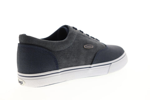 Lugz Vet MM MVETMMC-411 Mens Blue Canvas Low Top Lifestyle Sneakers Shoes