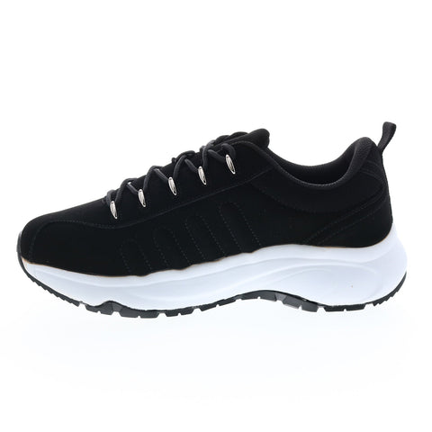 Lugz Vulcan MVULCAND-060 Mens Black Synthetic Lace Up Lifestyle Sneakers Shoes