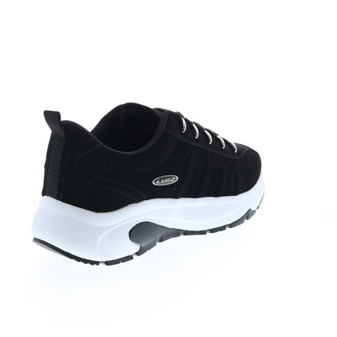 Lugz Vulcan MVULCAND-060 Mens Black Synthetic Lace Up Lifestyle Sneakers Shoes