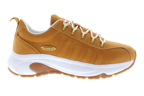 Lugz Vulcan MVULCANK-714 Mens Brown Nubuck Lace Up Lifestyle Sneakers Shoes