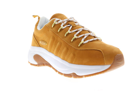 Lugz Vulcan MVULCANK-714 Mens Brown Nubuck Lace Up Lifestyle Sneakers Shoes