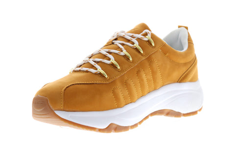 Lugz Vulcan MVULCANK-714 Mens Brown Nubuck Lace Up Lifestyle Sneakers Shoes