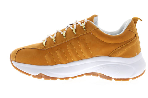 Lugz Vulcan MVULCANK-714 Mens Brown Nubuck Lace Up Lifestyle Sneakers Shoes
