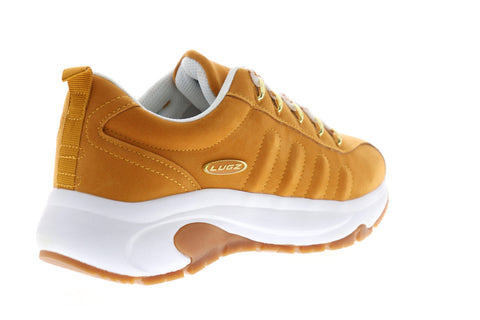 Lugz Vulcan MVULCANK-714 Mens Brown Nubuck Lace Up Lifestyle Sneakers Shoes
