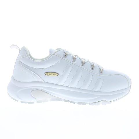 Lugz Vulcan MVULCANV-100 Mens White Synthetic Lifestyle Sneakers Shoes