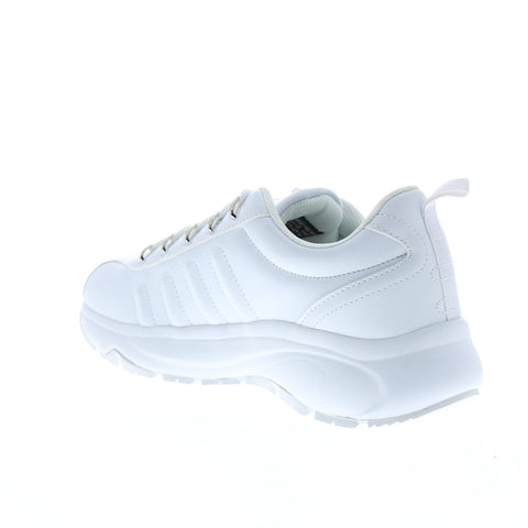 Lugz Vulcan MVULCANV-100 Mens White Synthetic Lifestyle Sneakers Shoes