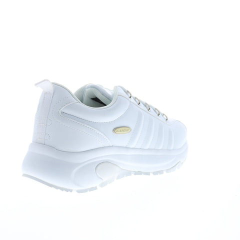 Lugz Vulcan MVULCANV-100 Mens White Synthetic Lifestyle Sneakers Shoes