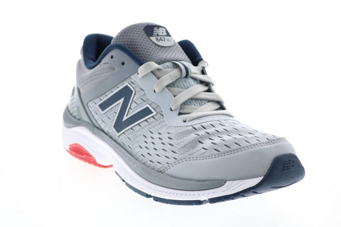 New Balance 847V4 MW847LG4 Mens Gray Mesh Athletic Walking Shoes