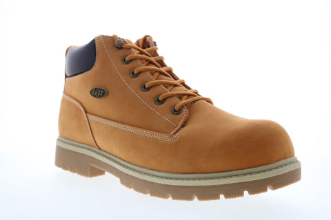 Lugz Warrant Slip Resistant MWARNK-7401 Mens Brown Synthetic Ankle Boots