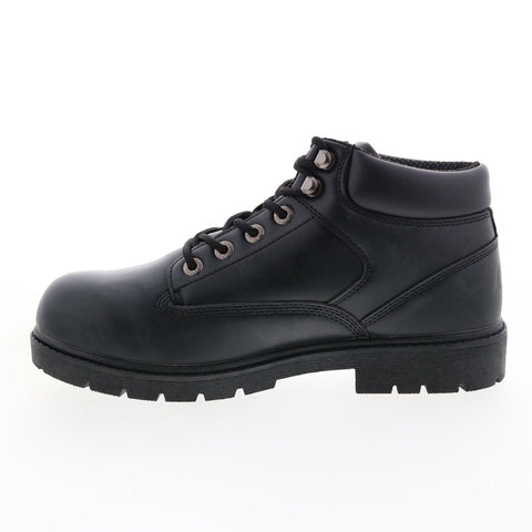 Lugz Zone Hi Slip Resistant MZNHL-001 Mens Black Synthetic Lace Up Work Boots