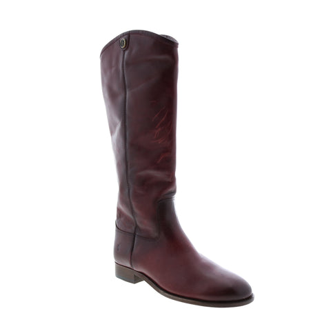 Frye Melissa Button 2 75448 Womens Brown Leather Casual Dress Boots