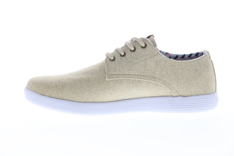 Ben Sherman Presley Oxford BNM00109 Mens Beige Tan Lifestyle Sneakers Shoes