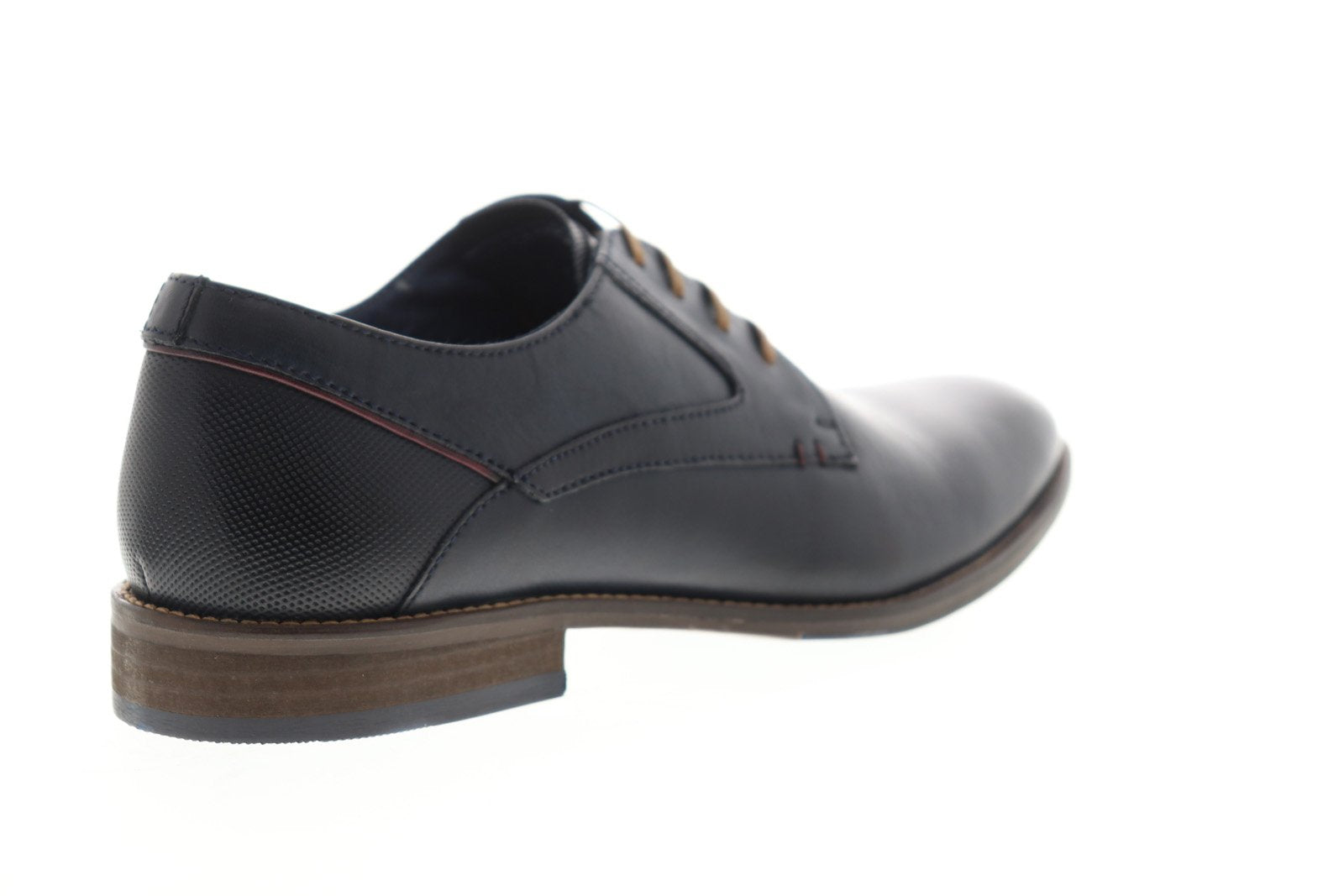 Steve Madden Navy Leather Men\'s Oxfords Steve Madden M-Doon Mens Blue Suede Lace Up Plain Toe  main image 2