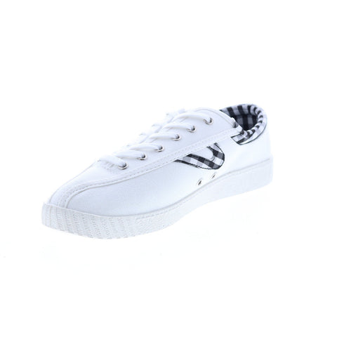 Tretorn Nylite A-NYLITECA Womens White Canvas Lifestyle Sneakers Shoes