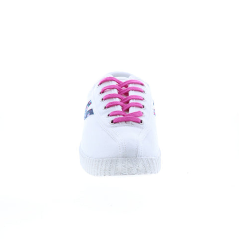 Tretorn Nylite A-NYLITECA Womens White Canvas Lifestyle Sneakers Shoes