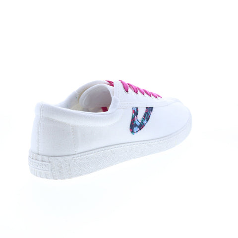 Tretorn Nylite A-NYLITECA Womens White Canvas Lifestyle Sneakers Shoes