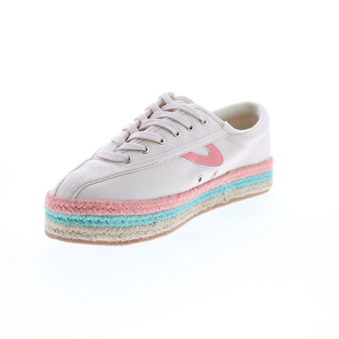 Tretorn Nylite Espadrille A-NYLITEPBE Womens Beige Lifestyle Sneakers Shoes
