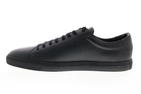 Oliver Cabell Low 1 OC-SN-LO-0111-47 Mens Black Leather Lifestyle Sneakers Shoes