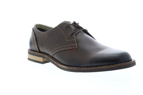 penguin brown dress shoes Original Penguin Men's Terrest Sneakers in Dark Beige/Beige, Size 10.5