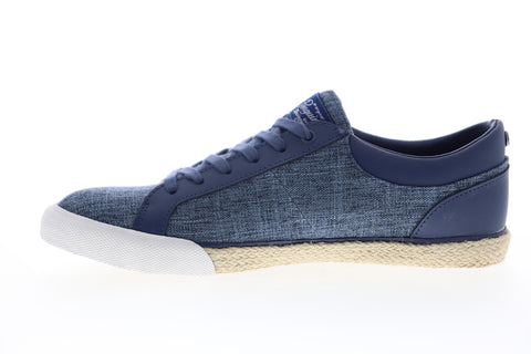 Original Penguin Richard OP100430M Mens Blue Canvas Lifestyle Sneakers Shoes