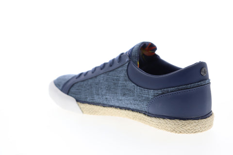 Original Penguin Richard OP100430M Mens Blue Canvas Lifestyle Sneakers Shoes