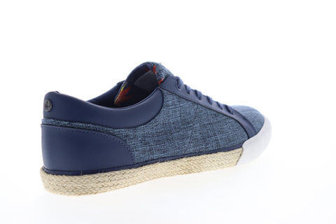 Original Penguin Richard OP100430M Mens Blue Canvas Lifestyle Sneakers Shoes