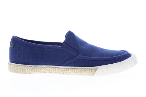 Original Penguin Rodney OP100433M Mens Blue Canvas Lifestyle Sneakers Shoes