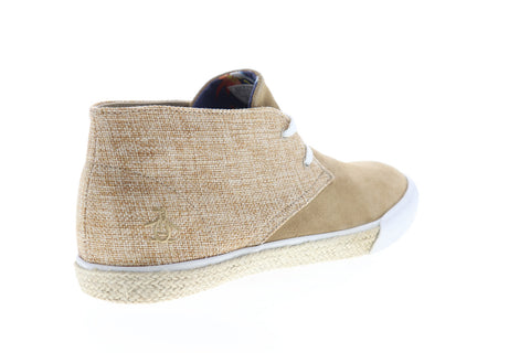 Original Penguin Rupert OP100438M Mens Brown Suede Lifestyle Sneakers Shoes