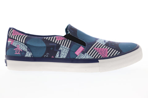Original Penguin Beckett OP100565M Mens Blue Casual Lifestyle Sneakers Shoes