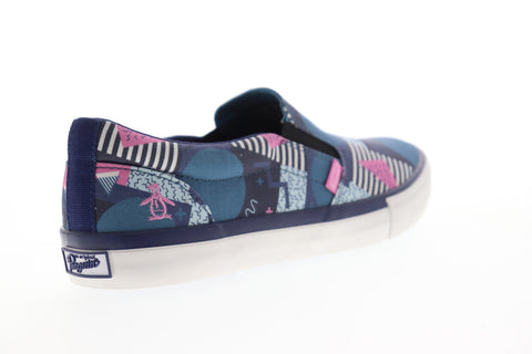 Original Penguin Beckett OP100565M Mens Blue Casual Lifestyle Sneakers Shoes
