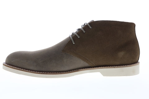 Original Penguin Lex Shiitake OP100624M Mens Brown Gray Mid Top Chukkas Boots
