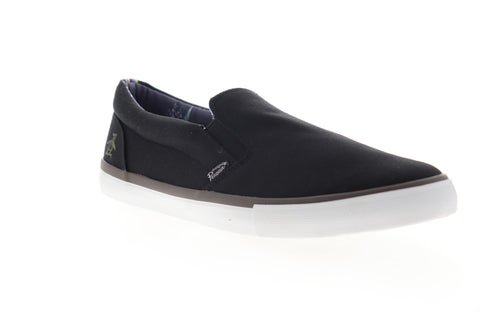Original Penguin Beckett OP100657M Mens Black Canvas Lifestyle Sneakers Shoes
