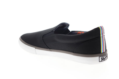 Original Penguin Beckett OP100657M Mens Black Canvas Lifestyle Sneakers Shoes