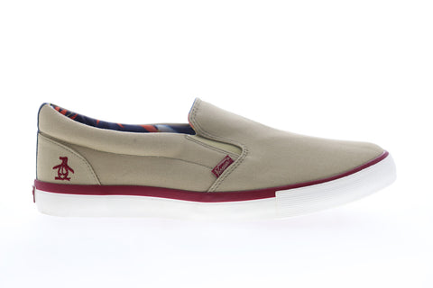 Original Penguin Beckett OP100658M Mens Beige Tan Lifestyle Sneakers Shoes