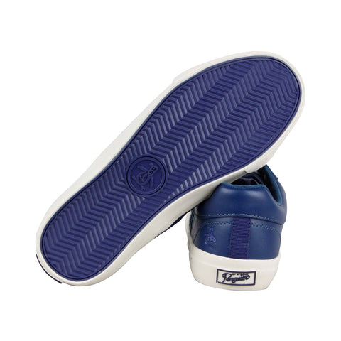 Original Penguin Bruce OP100667M Mens Blue Leather Lifestyle Sneakers Shoes