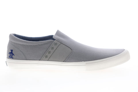 Original Penguin Milton OP100764M Mens Gray Canvas Lifestyle Sneakers Shoes