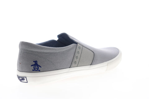 Original Penguin Milton OP100764M Mens Gray Canvas Lifestyle Sneakers Shoes