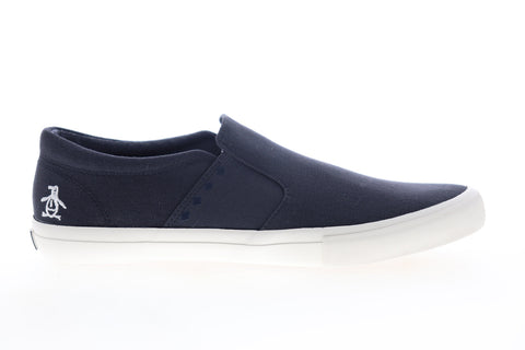 Original Penguin Milton OP100765M Mens Blue Canvas Lifestyle Sneakers Shoes