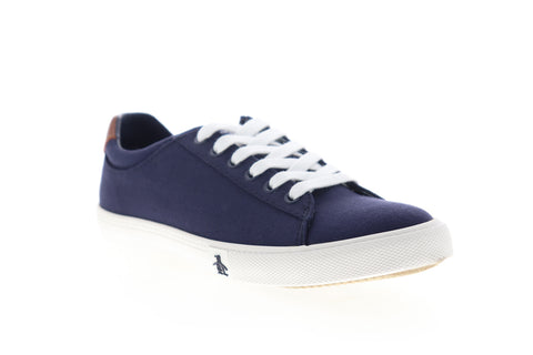 Original Penguin Dane OP100795M Mens Blue Canvas Lifestyle Sneakers Shoes