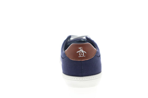 Original Penguin Dane OP100795M Mens Blue Canvas Lifestyle Sneakers Shoes