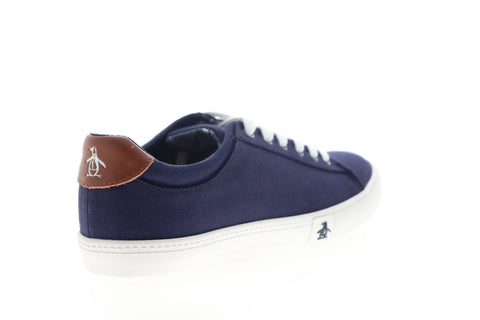 Original Penguin Dane OP100795M Mens Blue Canvas Lifestyle Sneakers Shoes