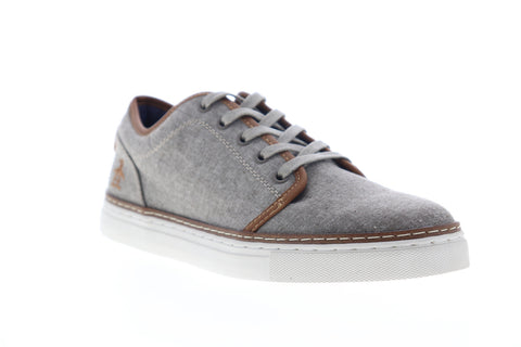 Original Penguin Carmine OP100874M Mens Gray Canvas Lifestyle Sneakers Shoes