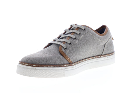 Original Penguin Carmine OP100874M Mens Gray Canvas Lifestyle Sneakers Shoes