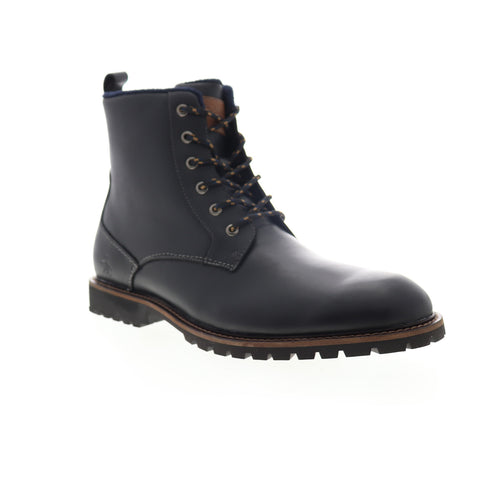 Original Penguin Jaden OP100884M Mens Black Leather High Top Casual Dress Boots