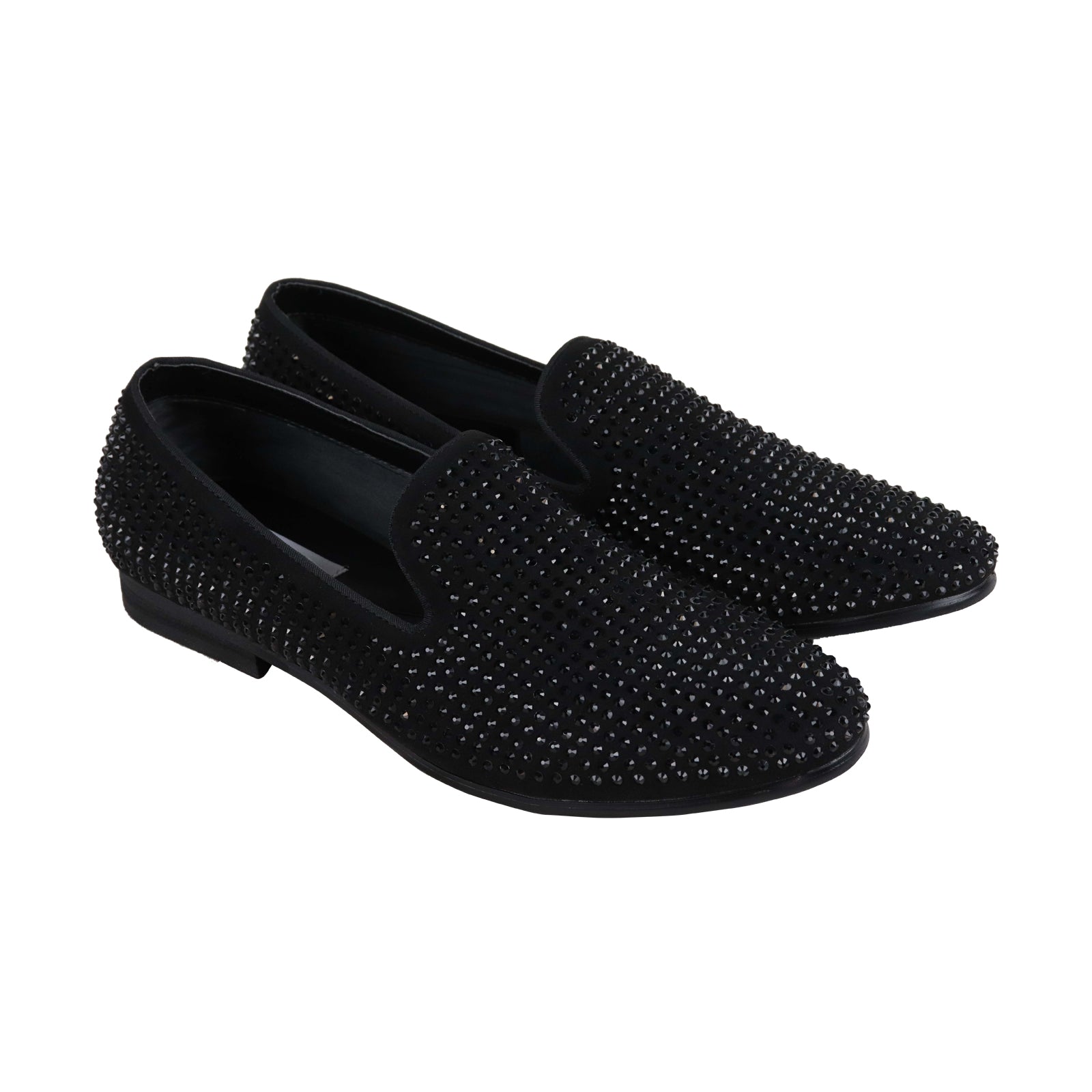 Steve Madden P-Diddz Mens Black Suede Slip On Casual Loafers Shoes Steve Madden P-Diddz Mens Black Suede Slip On Casual Loafers Shoes